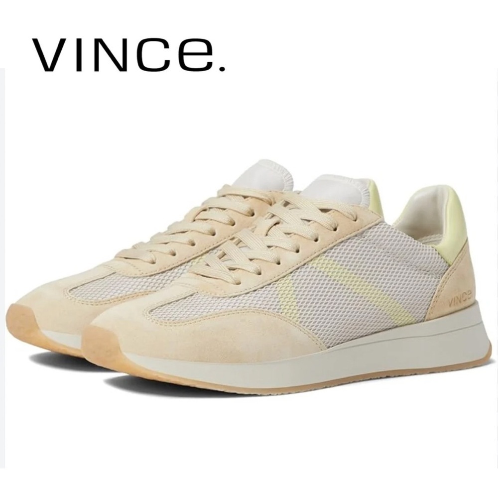 Vince Women’s Ohara Mixed Leather Sneaker